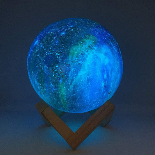 Forever glow moon lamp